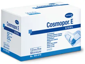 Cosmopor E Γάζες Αυτοκόλλητες 50 τεμ. - 7.2 x 5cm