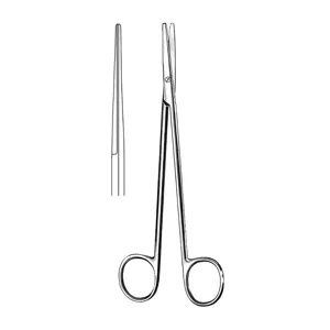 Ψαλίδι Metzenbaum Ευθύ Αμβλύ/Αμβλύ 18cm