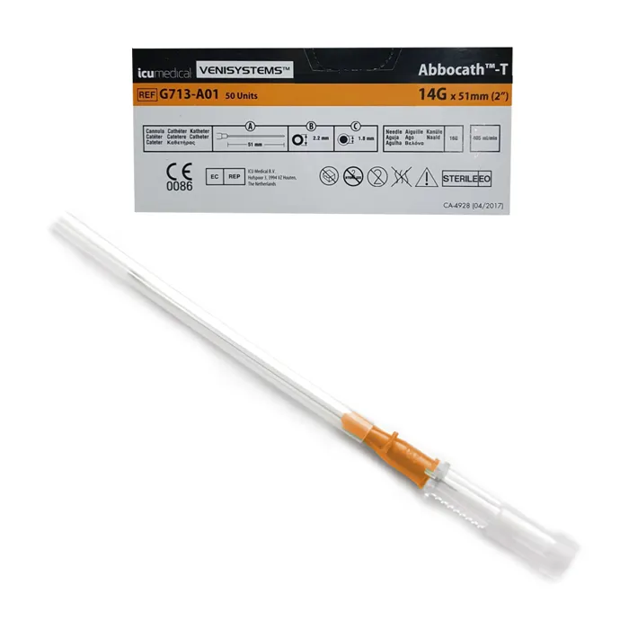 Abbocath Φλεβοκαθετήρας - 14G x 51mm | tsagiannidis.gr Abbocath Φλεβοκαθετήρας - 14G x 51mm | tsagiannidis.gr