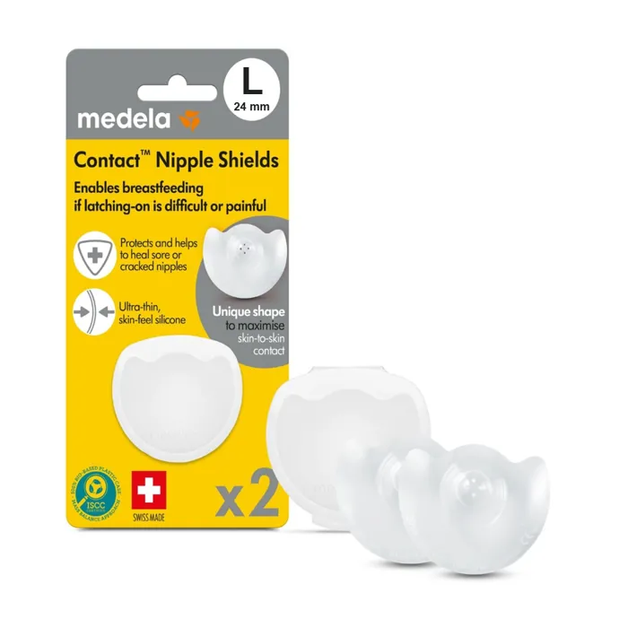 Medela Contact Nipple Shields Ψευδοθηλές - Large | tsagiannidis.gr