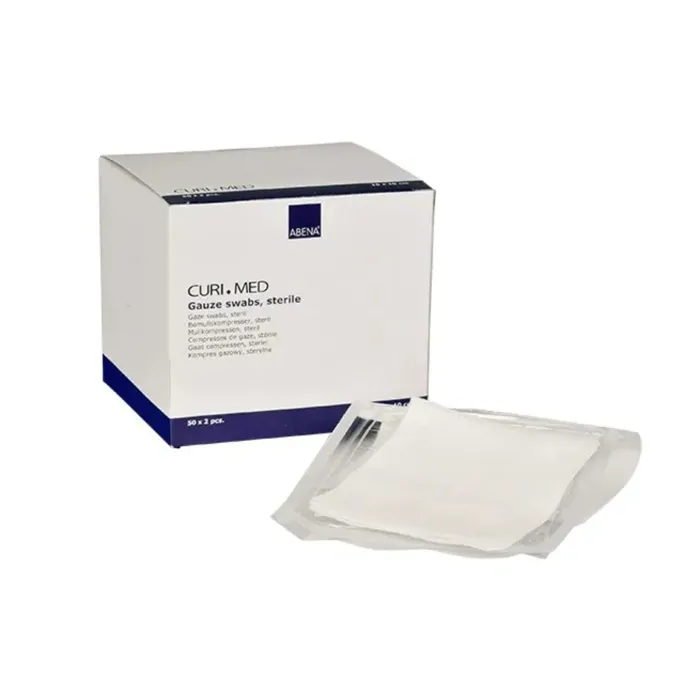 Curi Med Γάζες Αποστειρωμένες 4ply Non Woven 100 τεμ. - 10x10cm | tsagiannidis.gr Curi Med Γάζες Αποστειρωμένες 4ply Non Woven 100 τεμ. - 10x10cm | tsagiannidis.gr