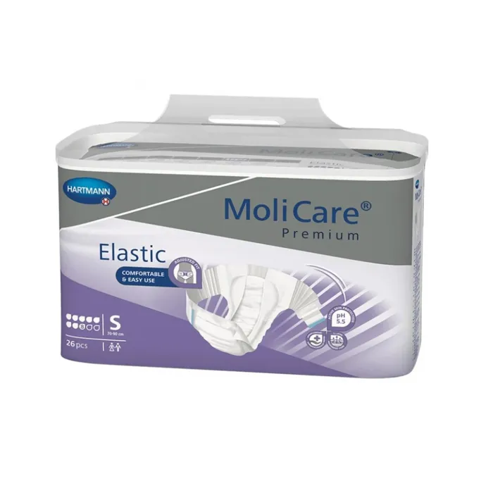 Molicare Premium Slip Elastic Πάνες Ακράτειας Νύχτας Small | tsagiannidis.gr Molicare Premium Slip Elastic Πάνες Ακράτειας Νύχτας Small | tsagiannidis.gr