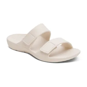 Aetrex Kaia Ορθωτικά Slides Ivory