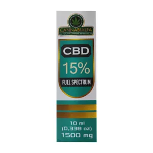 Cannabialfa Έλαιο CBD Πλήρους Φάσματος 15% (1500mg/10ml)