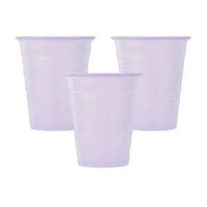 Οδοντιατρικά Πλαστικά Ποτηράκια 180ml 100 τεμ. - Μωβ