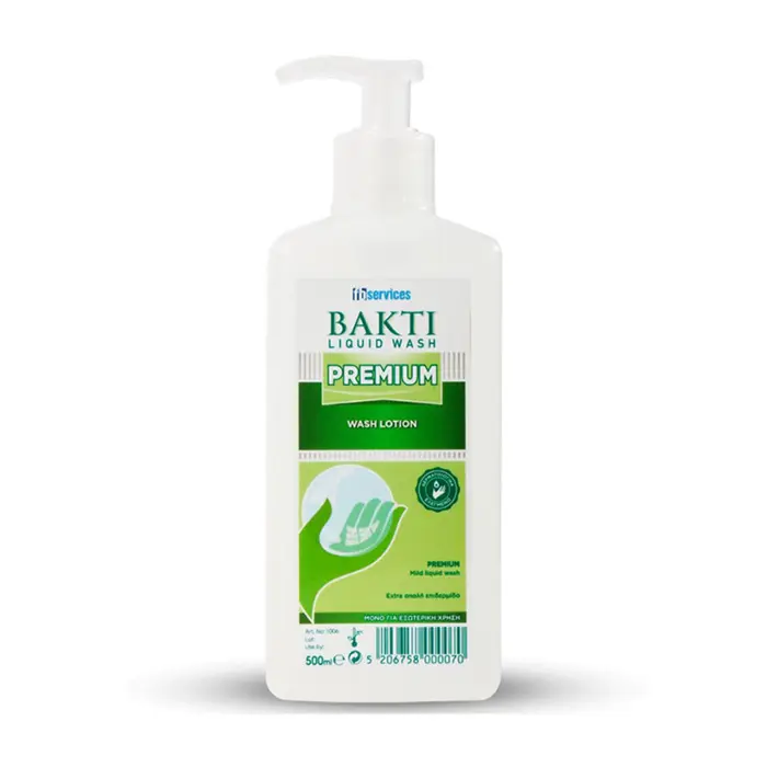 Bakti Wash Liquid Premium Υγρό Καθαρισμού Χεριών & Δέρματος 1000 ml | tsagiannidis.gr
